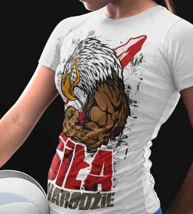 Koszulka damska termoaktywna SIŁA W NARODZIE